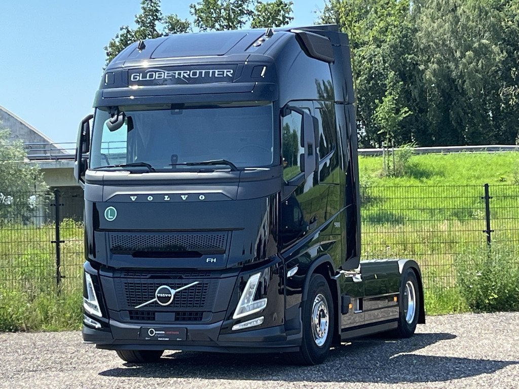 Volvo FH500 Aero XL | Full Air | Retarder | I-ParkCool, LED verlichting, Stof, Overige brandstoffen, Zwart