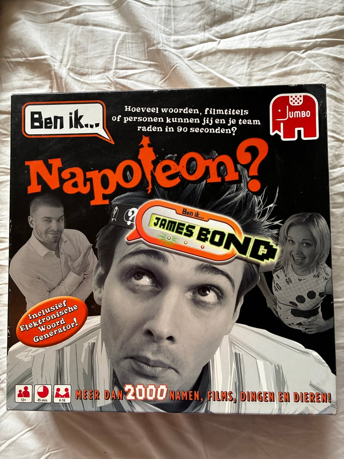 Ben ik... Napoleon? - Jumbo Gezelschapsspel, Drie of vier spelers, Ophalen of Verzenden, Zo goed als nieuw