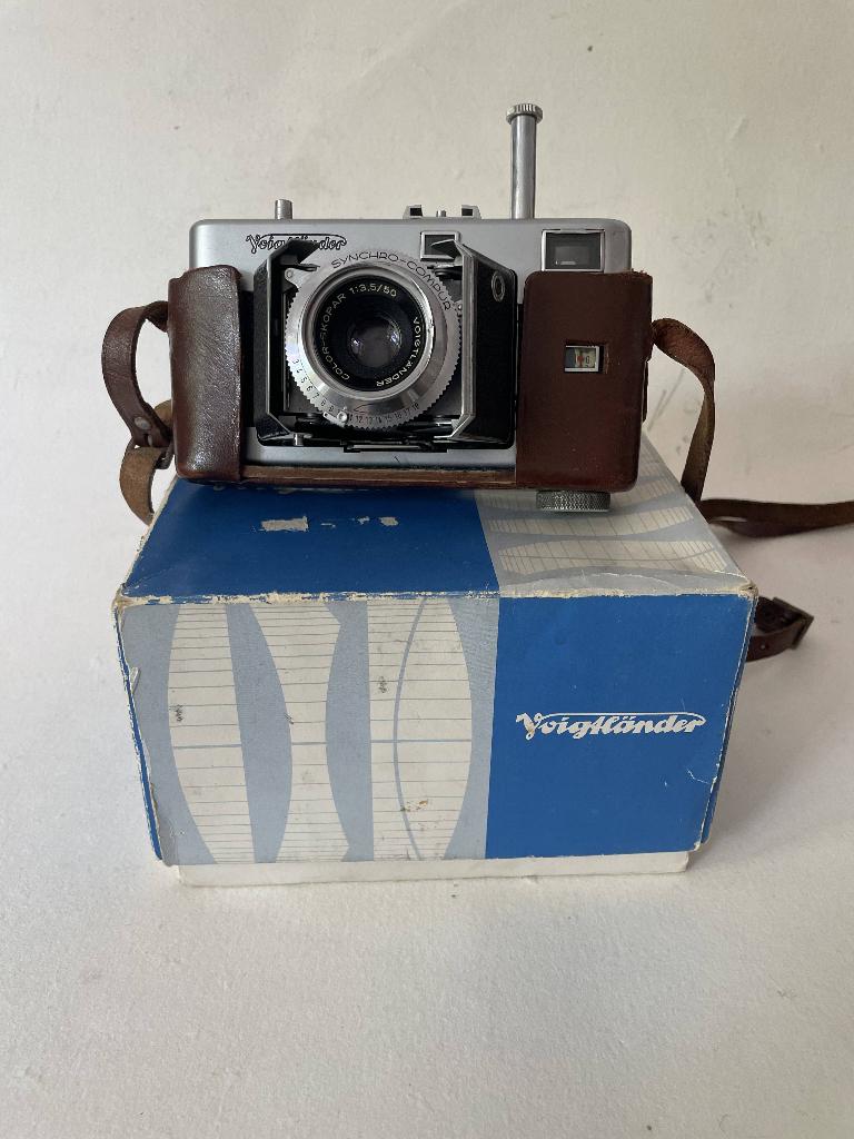 Voigtlander Vitessa, Audio, Tv en Foto, Fotocamera's Analoog, Ophalen of Verzenden, Zo goed als nieuw, Compact, Overige Merken
