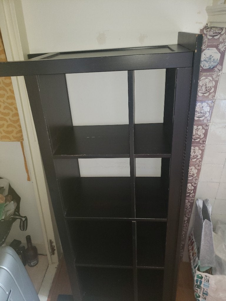 GRATIS Ikea dressoir zwart/bruin, Huis en Inrichting, Ophalen, Met plank(en), Gebruikt, 150 tot 200 cm