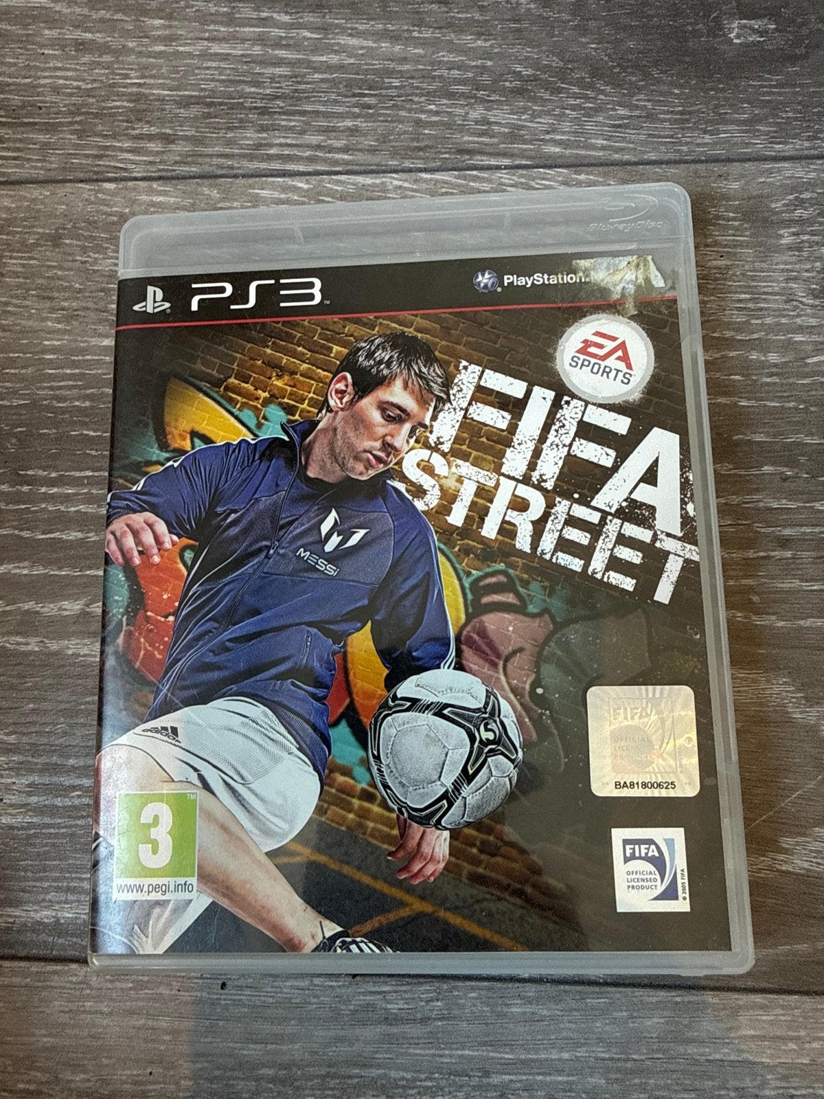 FIFA Street PS3 - Voetbalgame met Messi op de cover, Spelcomputers en Games, Games | Sony PlayStation 3, Gebruikt, 1 speler, Eén computer