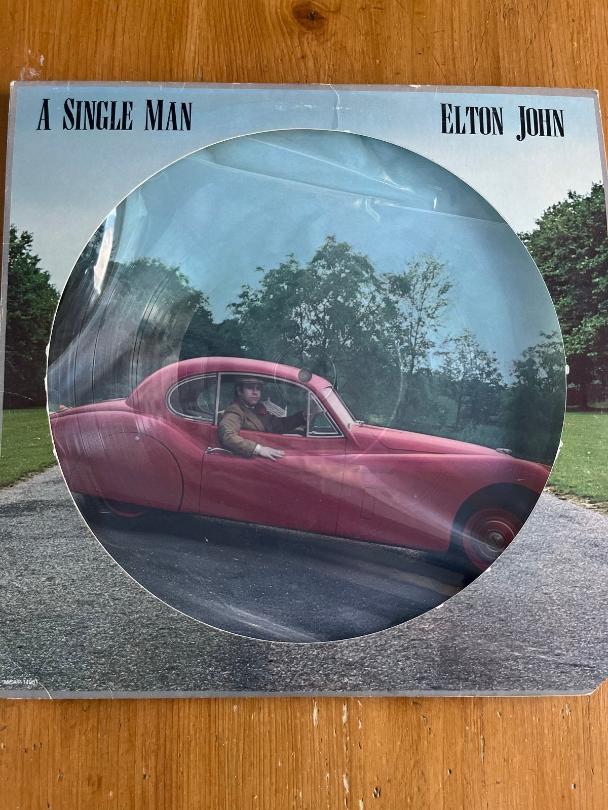 Elton John - A Single Man Picture Disc LP, LP, Gebruikt, Pop, Ophalen of Verzenden