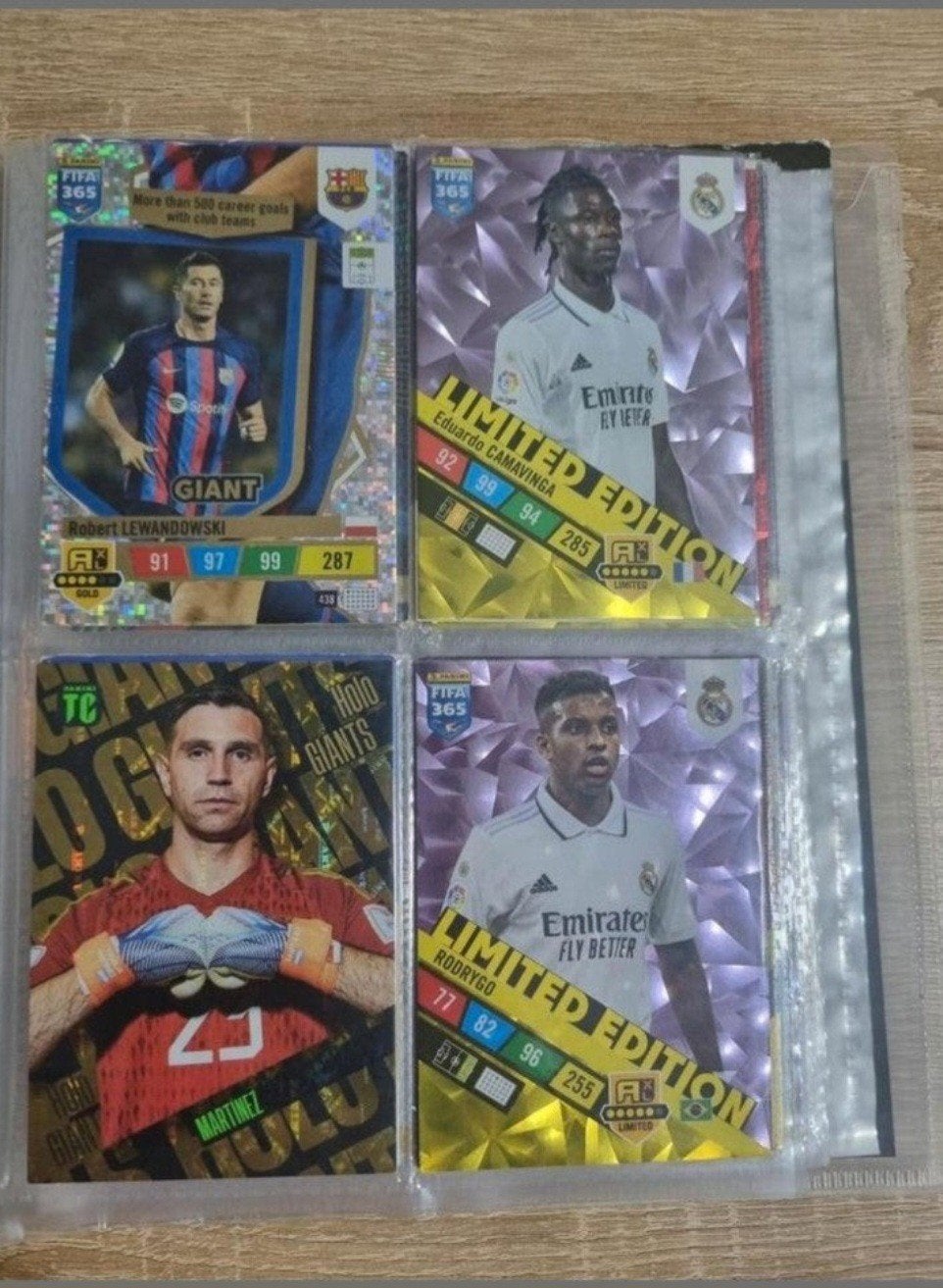 FIFA 365 Voetbal Spelerskaarten - Lewandowski, Camavinga, Ro, Verzamelen, Ophalen, Zo goed als nieuw, Buitenlandse clubs, Spelerskaart