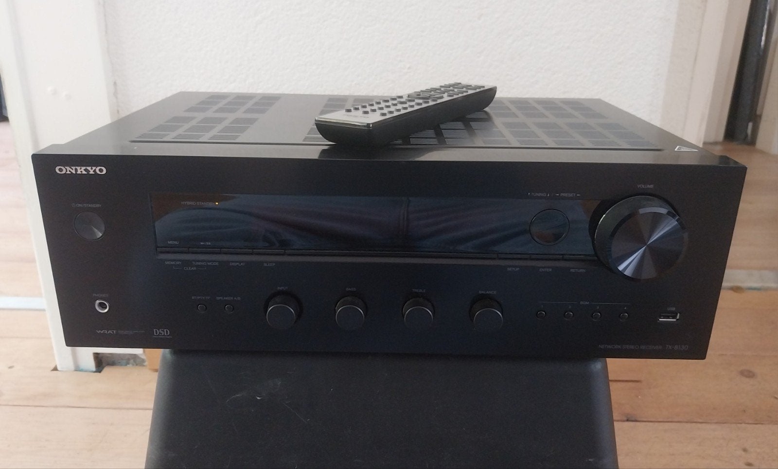 Onkyo TX-8130 Stereo Receiver 2.1 Internet Radio optical, Audio, Tv en Foto, Versterkers en Receivers, Gebruikt, Ophalen of Verzenden