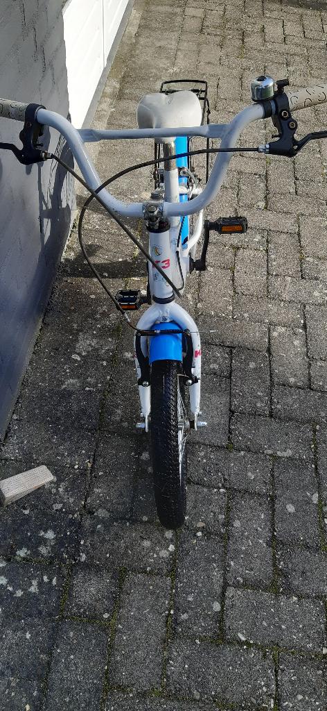 kinderfiets, Fietsen en Brommers, Fietsen | Kinderfietsjes, Terugtraprem, Gebruikt, Ophalen of Verzenden, Minder dan 16 inch