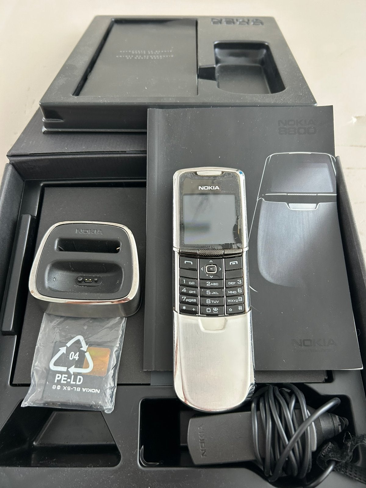 Nokia 8800, Ophalen of Verzenden, Gebruikt, Minder dan 3 megapixel, Zilver