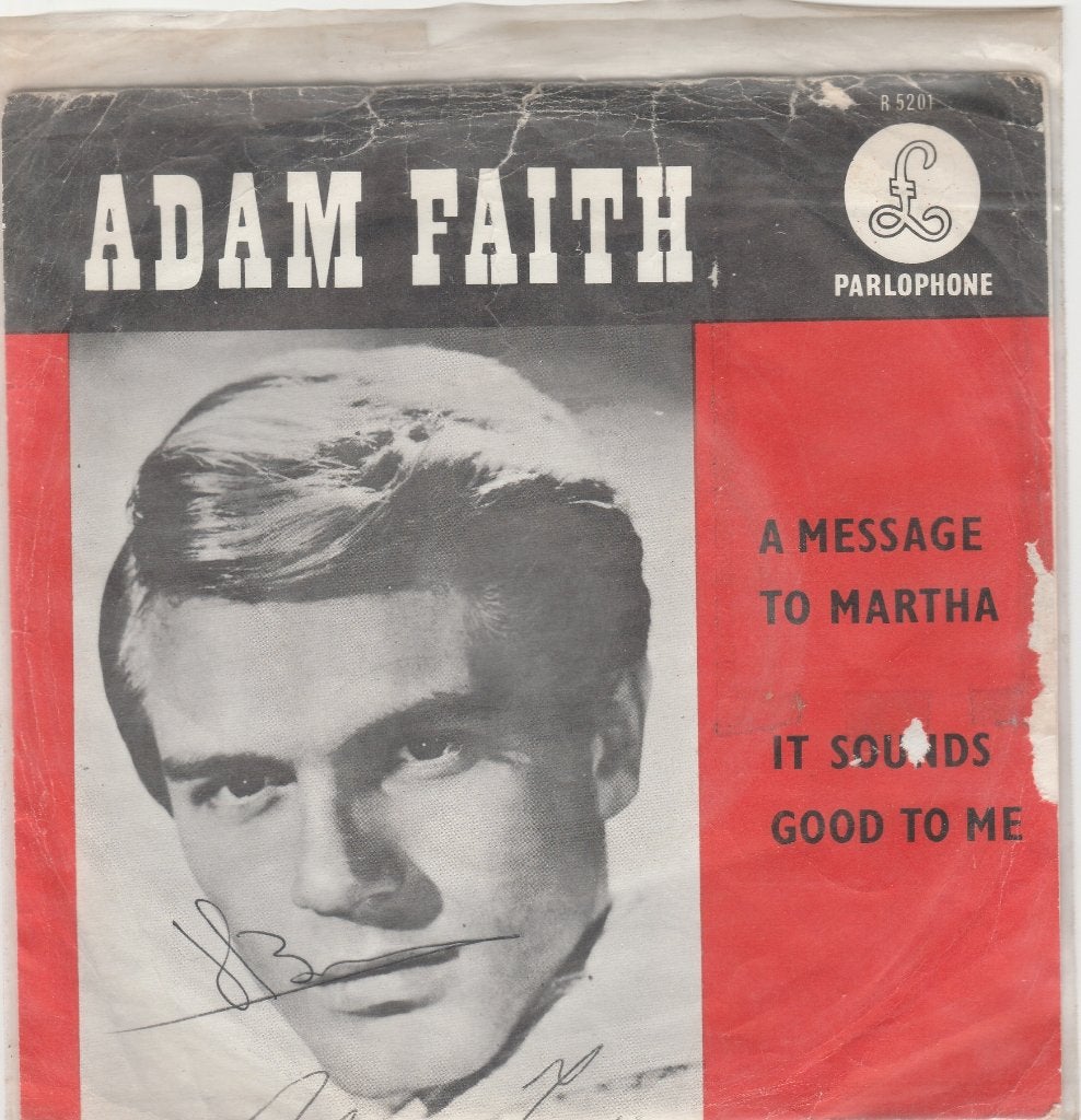 Adam Faith - A Message To Martha 1965, Cd's en Dvd's, Vinyl Singles, Ophalen, Gebruikt, Pop