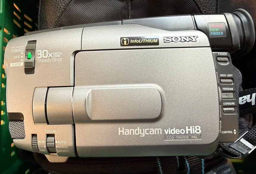 Sony Handycam Hi8 CCD-TRV91E, Gebruikt, 20x of meer, Overige soorten, Ophalen of Verzenden