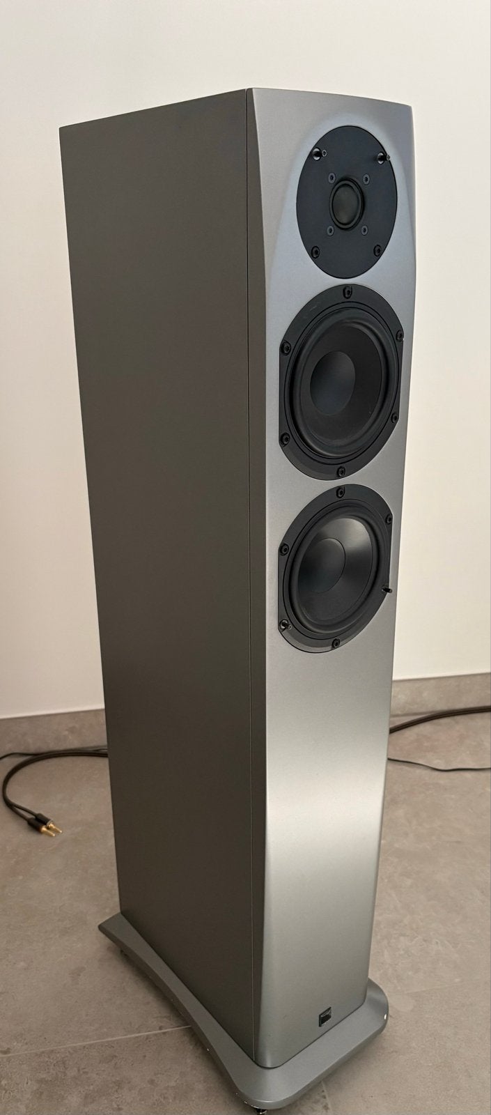 Phonar Veritas p3 EdMa Vloerstaande Luidsprekers Grijs, Overige merken, Vloerstaande luidspreker, Gebruikt, 120 tot 150 watt