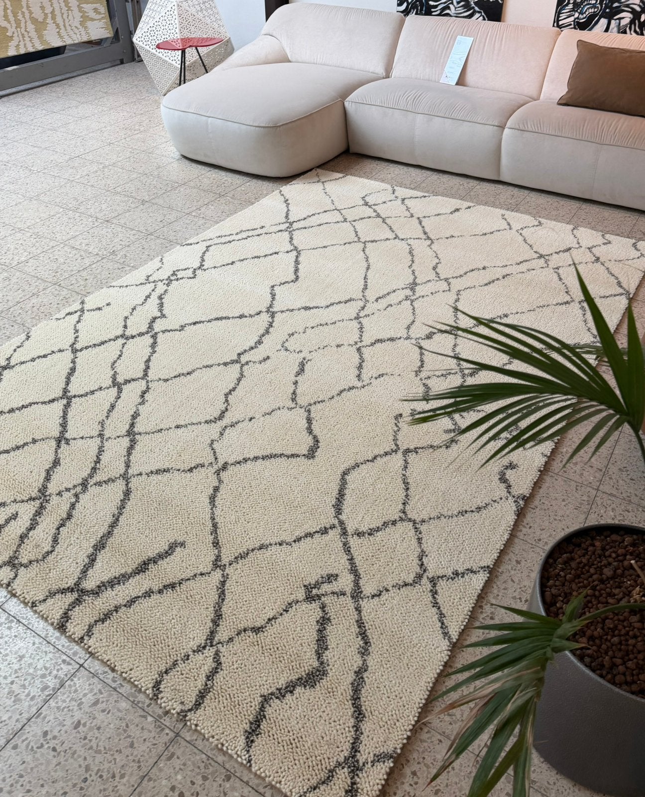 Brink en Campman tapijt Origin low abstract, Ophalen, Nieuw, Rechthoekig, 200 cm of meer