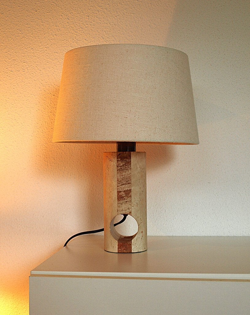 Fratelli Mannelli design travetijn tafellamp, Antiek en Kunst, Ophalen