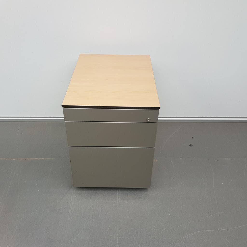 Grijze Eromes ladekasten met 3 lades 59x43x59 cm, Huis en Inrichting, Ophalen, Gebruikt, 5 laden of meer, 50 tot 100 cm