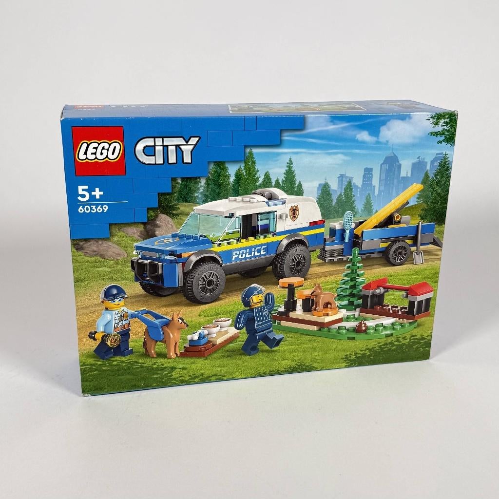 LEGO City 60369 Mobiele Politie Hondentraining – Nieuw, City, Lego, Nieuw, Ophalen of Verzenden