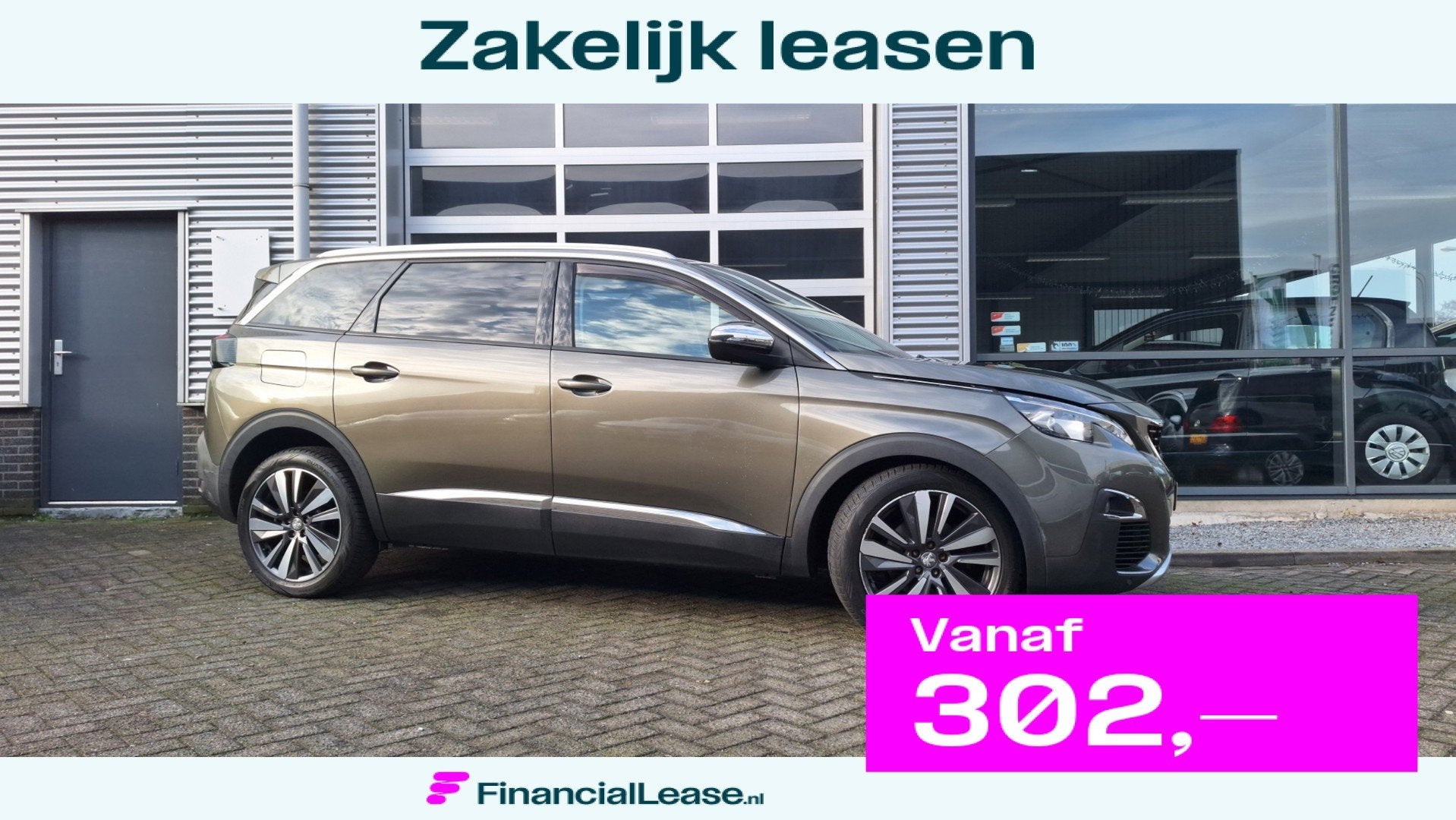 Peugeot 5008 1.2 PureTech Allure/Leer/Navigatie/Panorama/Cam, Dealer onderhouden, Gebruikt, Euro 6, 1199 cc