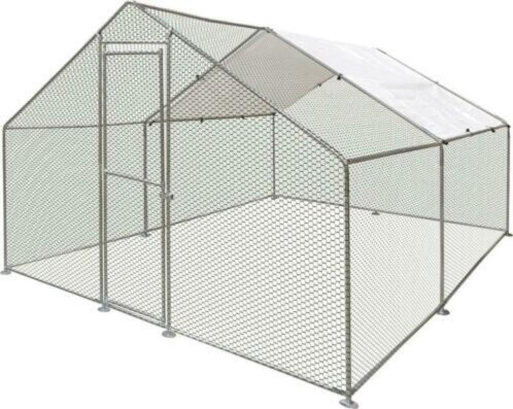 Metalen kippenren 400x300x200, Dieren en Toebehoren, Ophalen of Verzenden, Nieuw, Kippenhok of Kippenren