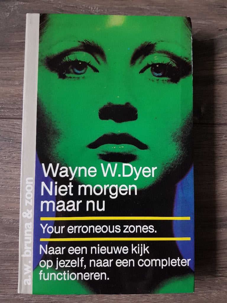 Boek : Niet morgen maar nu -- Wayne W. Dyer, Spiritualiteit algemeen, Wayne W. Dyer, Ophalen of Verzenden, Zo goed als nieuw