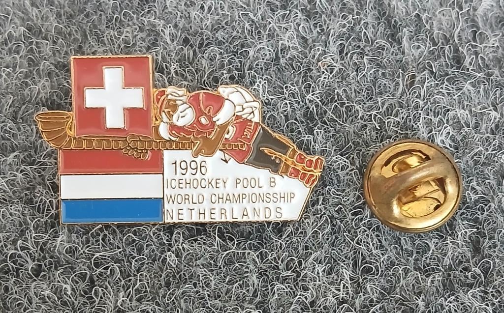 Icehockey Pool B 1996 World Championship Netherlands, Ophalen of Verzenden, Gebruikt, Overige typen