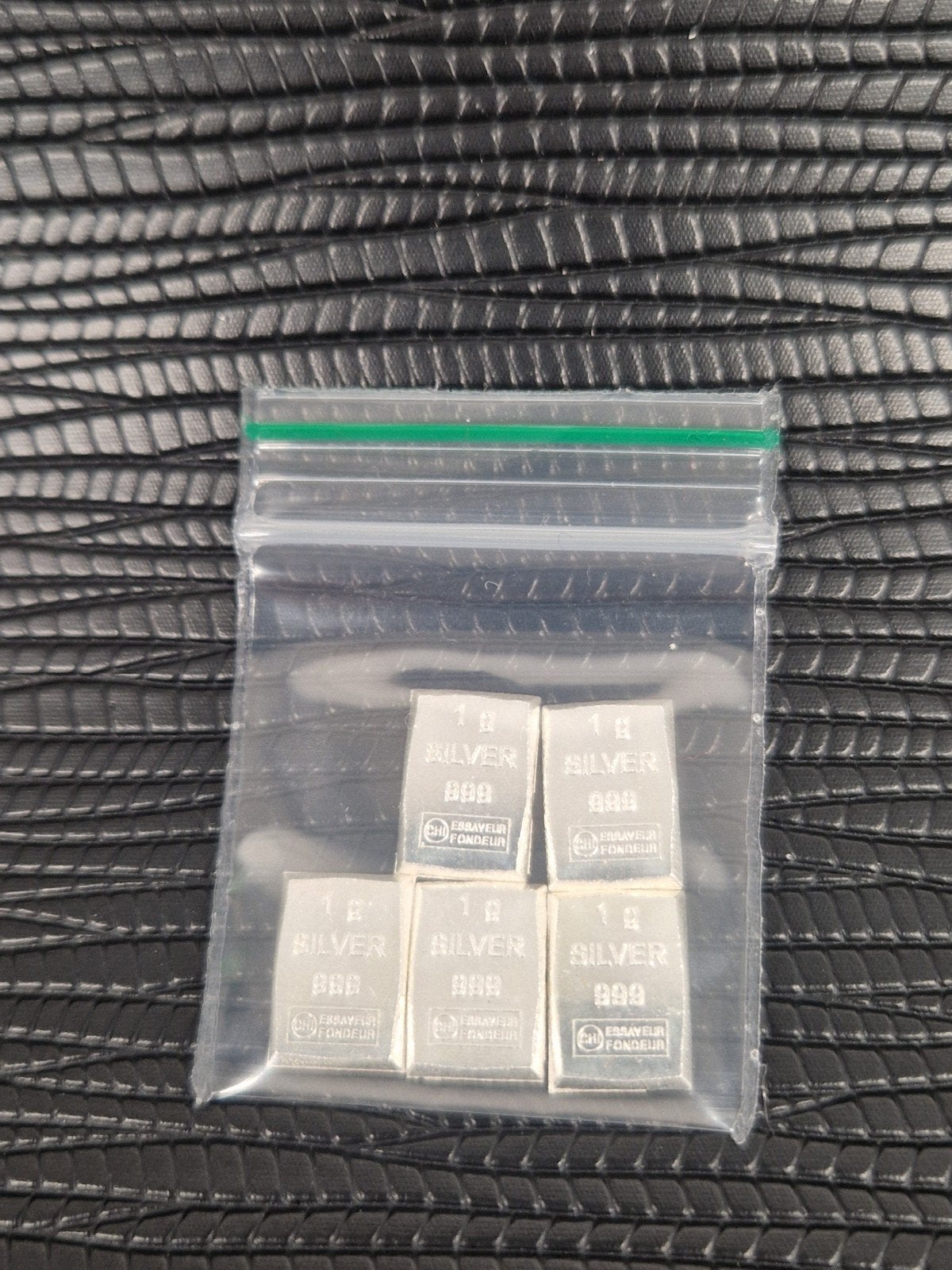 ESG CombiBar 5x1g los zilver, Ophalen of Verzenden, Zilver