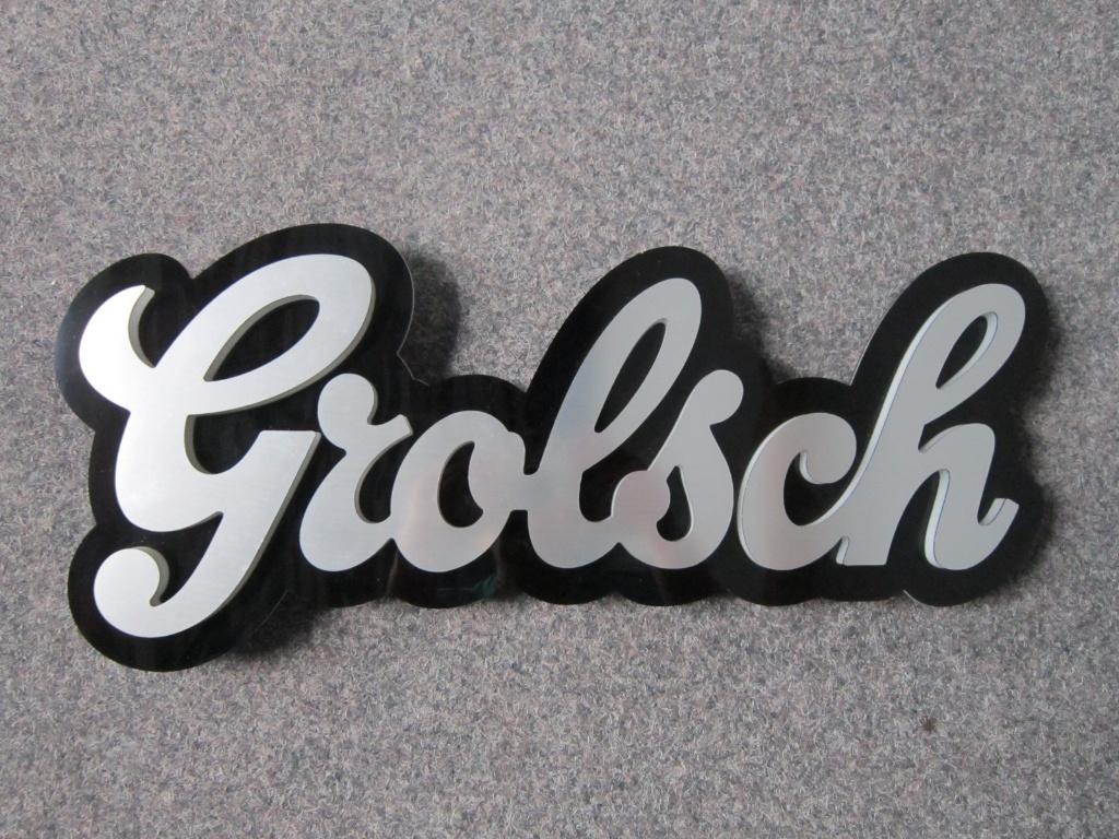 GROLSCH BIER LED LICHTRECLAME, Verzamelen, Biermerken, Ophalen, Nieuw, Overige typen, Grolsch