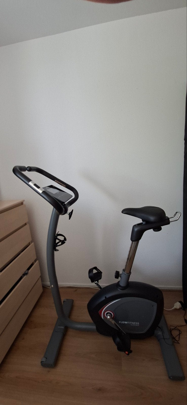 Flow Fitness Turner DHT750 Hometrainer  Nette Staat, Ophalen, Metaal, Benen, Hometrainer