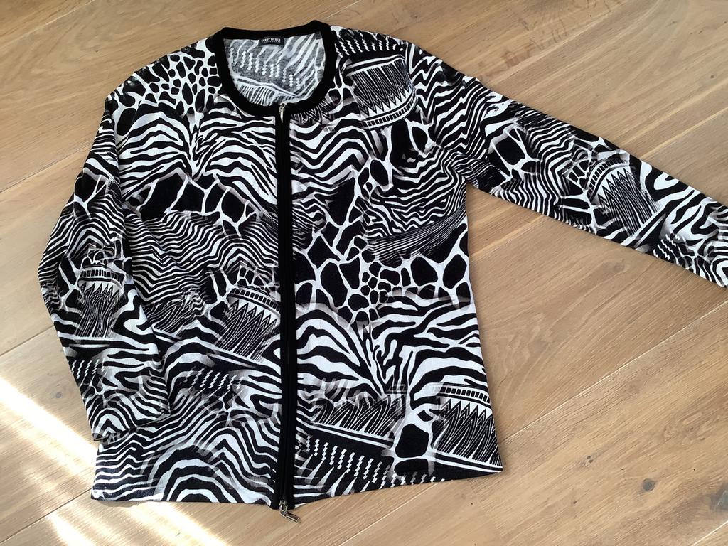 GERRY WEBER  vest maat 44 met rits, Kleding | Dames, Truien en Vesten, Verzenden, Zo goed als nieuw, Maat 42/44 (L)
