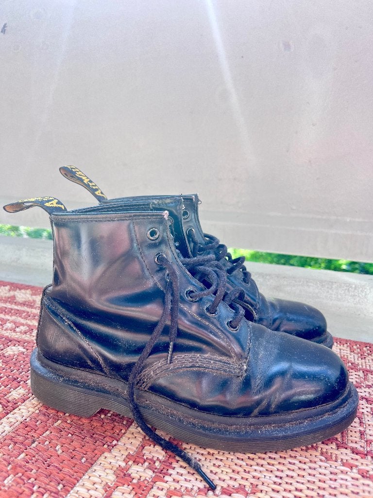 Dr. Martens, Kleding | Dames, Schoenen, Zwart, Lage of Enkellaarzen, Ophalen of Verzenden, Dr. Martens