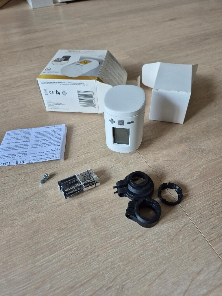 EUROTRONIC Slimme radiatorknop Spirit Z-Wave Plus, Ophalen of Verzenden, Slimme thermostaat, Nieuw