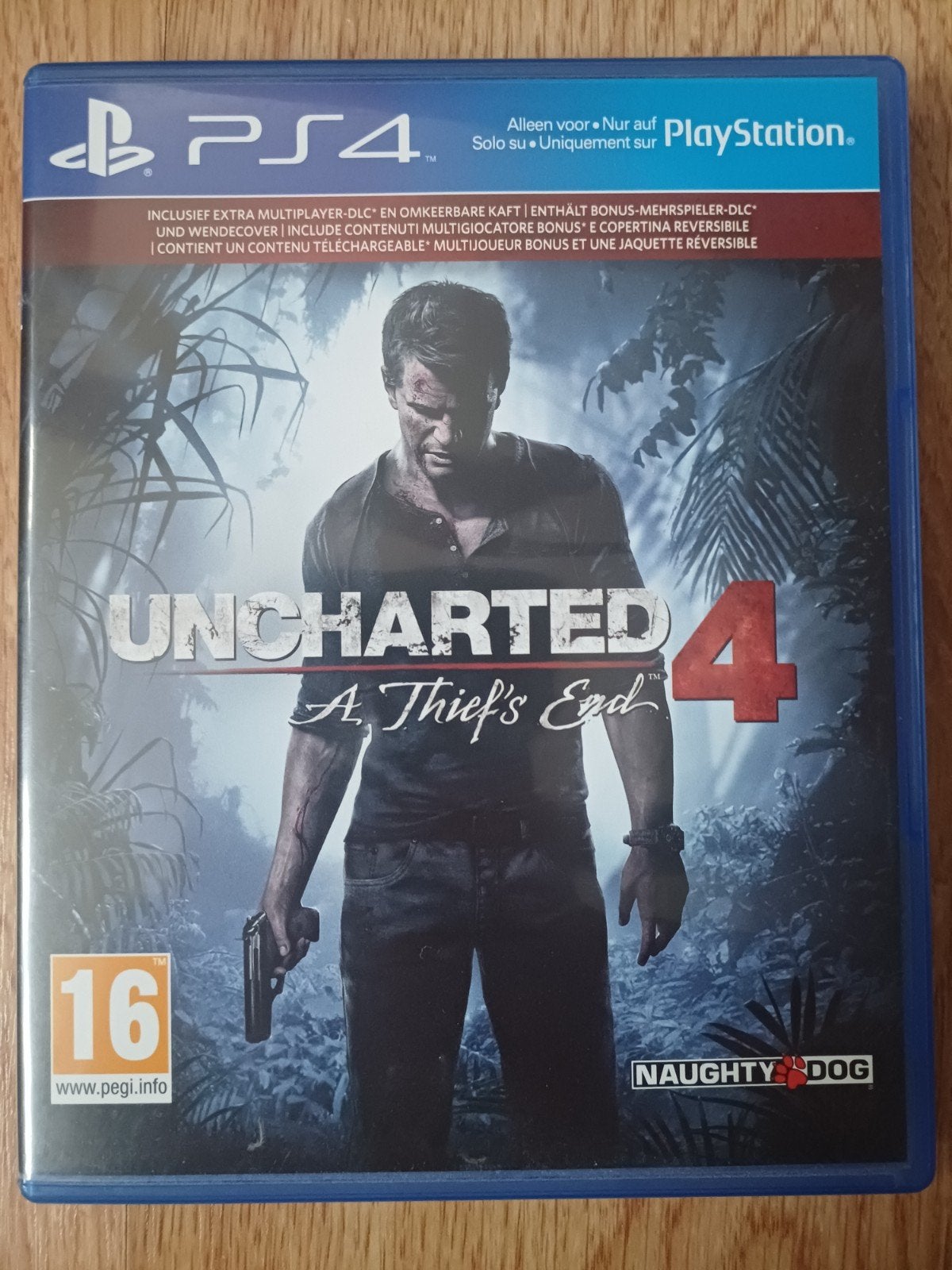 PS4 Uncharted 4, 1 speler, Ophalen of Verzenden, Zo goed als nieuw, Avontuur en Actie