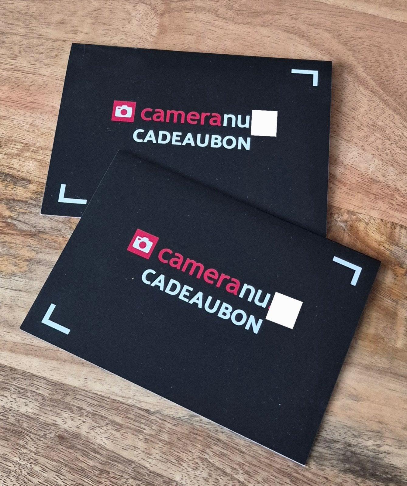 Cadeaubonnen, Eén persoon, Cadeaubon, Overige typen