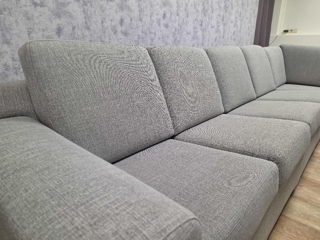 ZEER Mooi Groot Nette GRIJS Hoekbankstel !!!, Huis en Inrichting, Banken | Bankstellen, Info@banxtel.nl, 3194DC, Hoekbank, Zo goed als nieuw