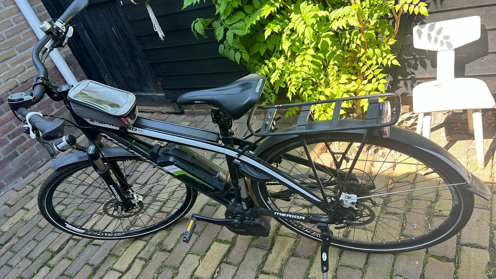 Merida e-bike met Bosch PowerPack 400, Ergon zadel en Schwal, Fietsen en Brommers, Elektrische fietsen, Ophalen of Verzenden, Gebruikt