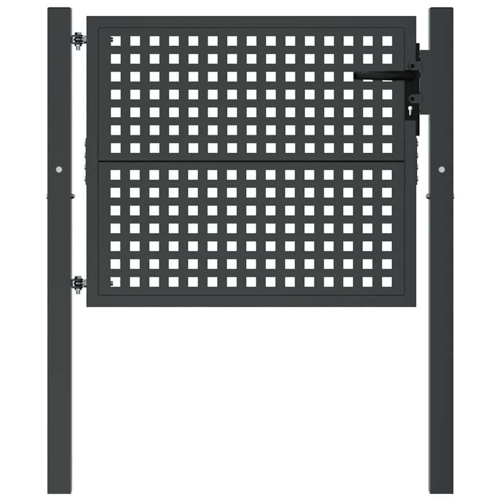 IJzeren tuinpoort tuinhek poort draaihek zwart GRATIS BEZORG, Tuin en Terras, Tuinpoorten, Verzenden, Nieuw, Nvt, Looppoort