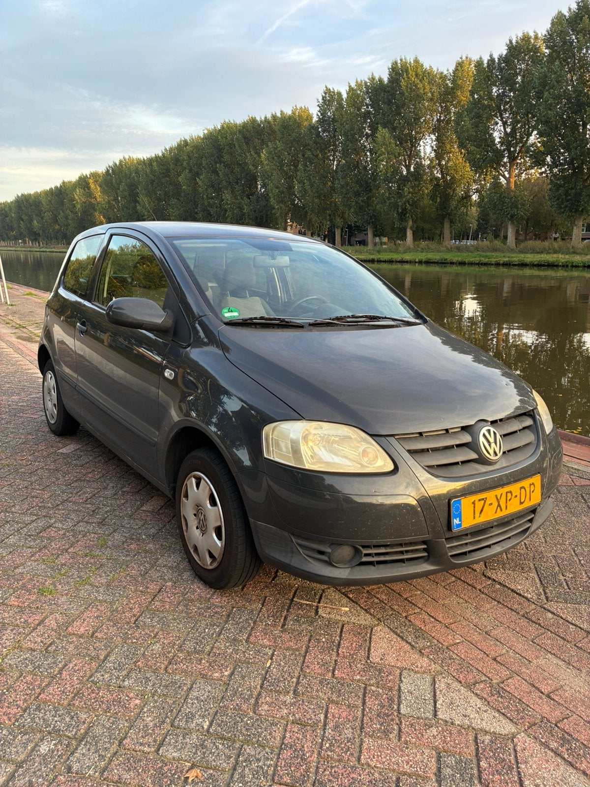 Volkswagen Fox 1.2 40KW 2007 Grijs, Auto's, Voorwielaandrijving, 4 stoelen, 1198 cc, 973 kg
