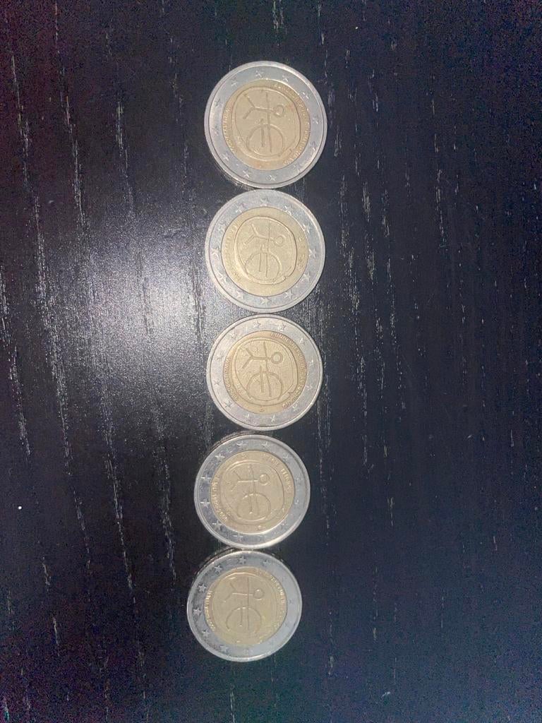 5 speciale 2 euromunten met poppetje - Duitsland 2009, Ophalen of Verzenden, Duitsland, 2 euro, Setje