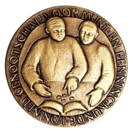 Penning 125 jaar KNGMP 2017, Postzegels en Munten, Ophalen of Verzenden, Brons, Nederland