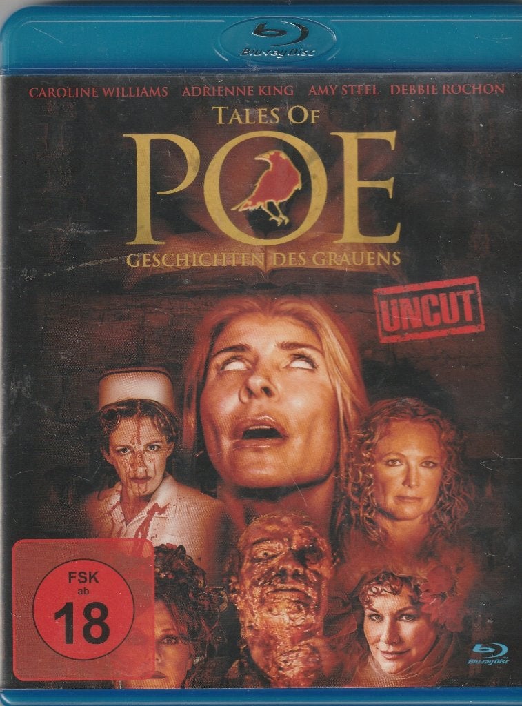 Tales of poe blu ray ( duits - engels ), Ophalen of Verzenden, Zo goed als nieuw, Horror