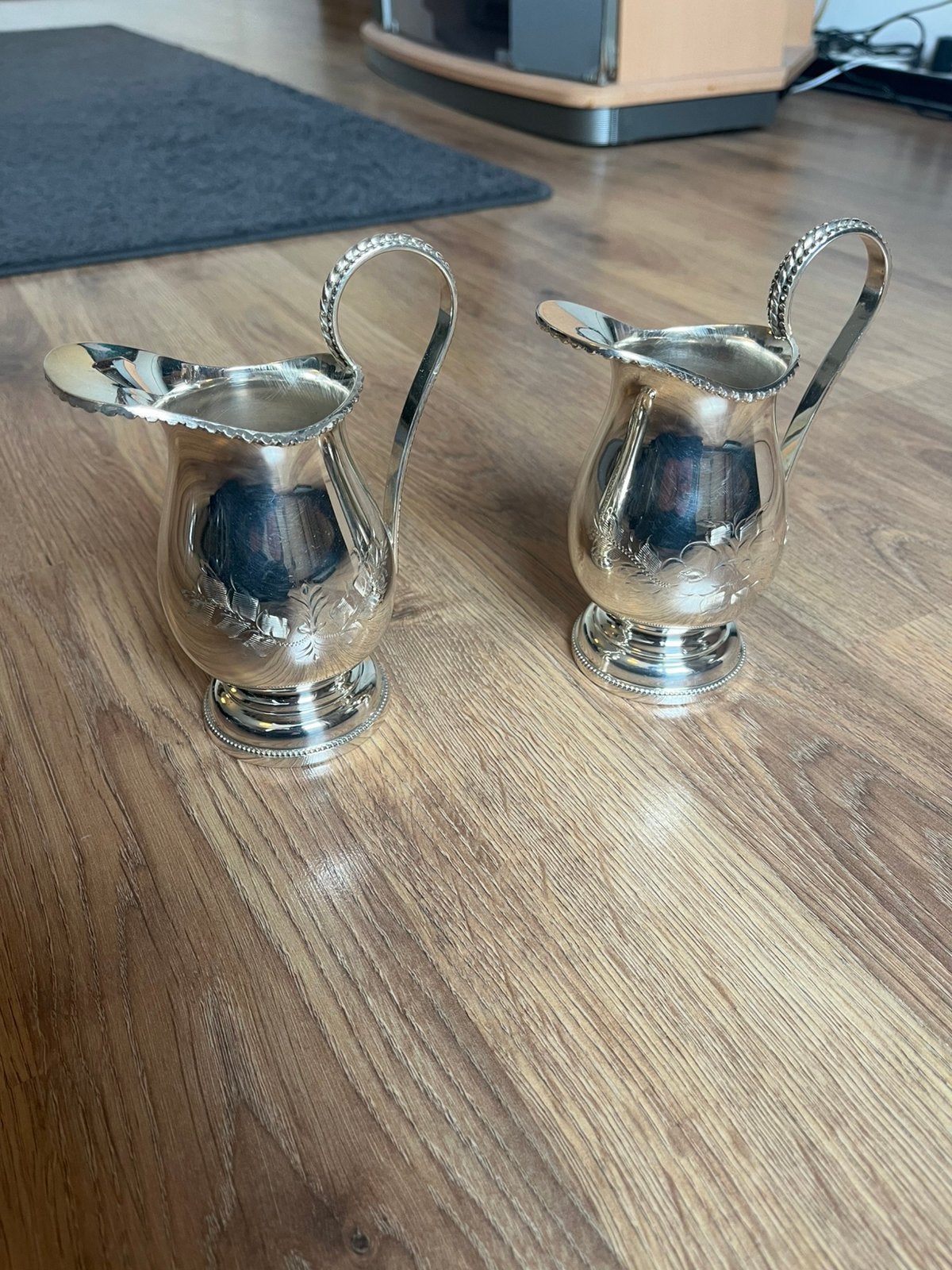 Verzilverde kannetjes, Antiek en Kunst, Antiek | Goud en Zilver, Ophalen of Verzenden