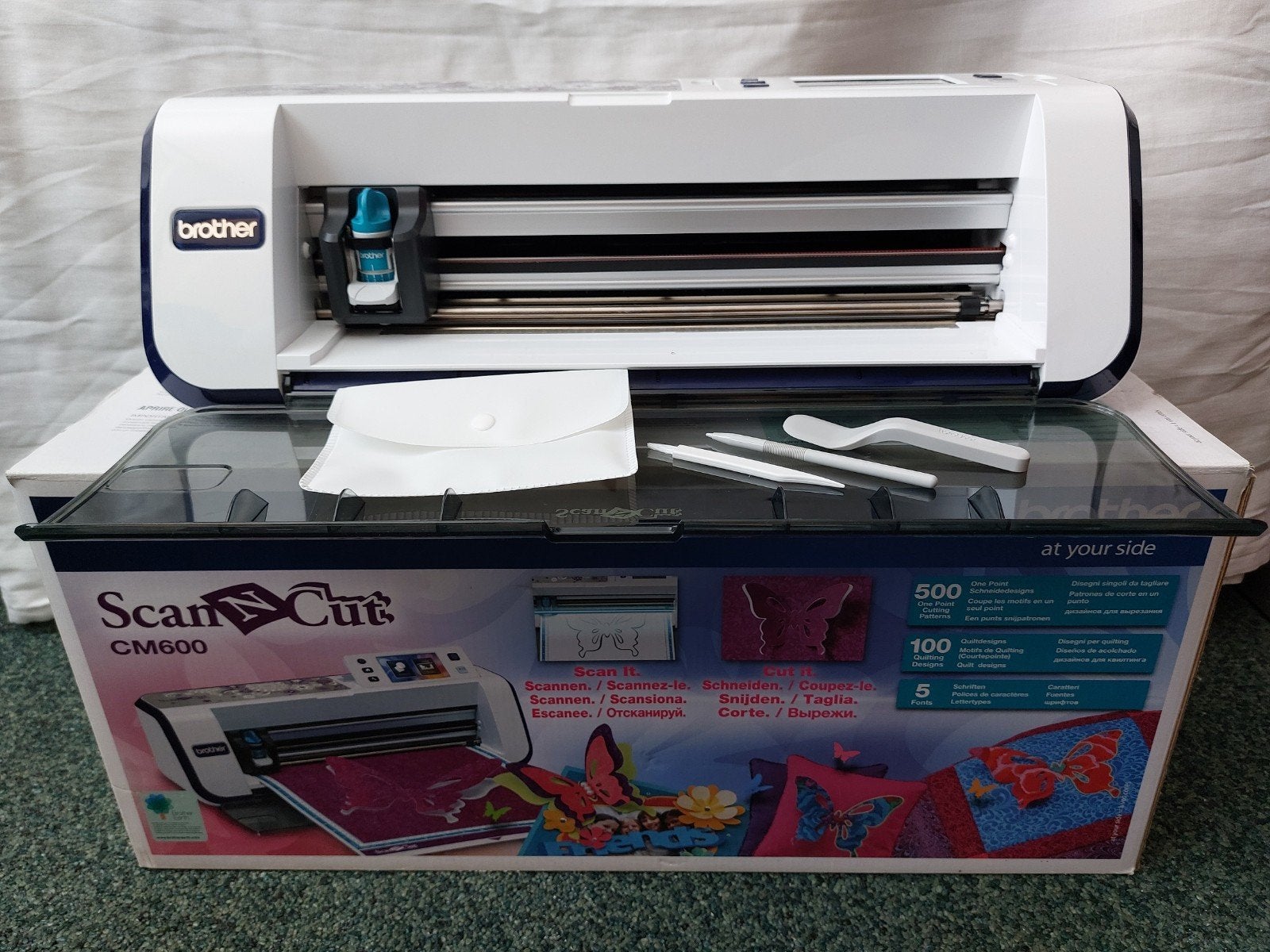 Brother Scan N Cut CM600, Ophalen, Nieuw, Brother