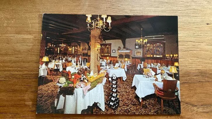Romantisch restaurant “ de Engel” Baarle - Nassau-Hertog, Ophalen of Verzenden, Ongelopen, Noord-Brabant