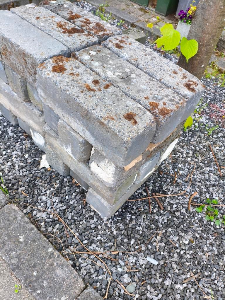 25 gebruikte stenen voor border of tuinrand, Ophalen, Gebruikt, Minder dan 25 cm, Border