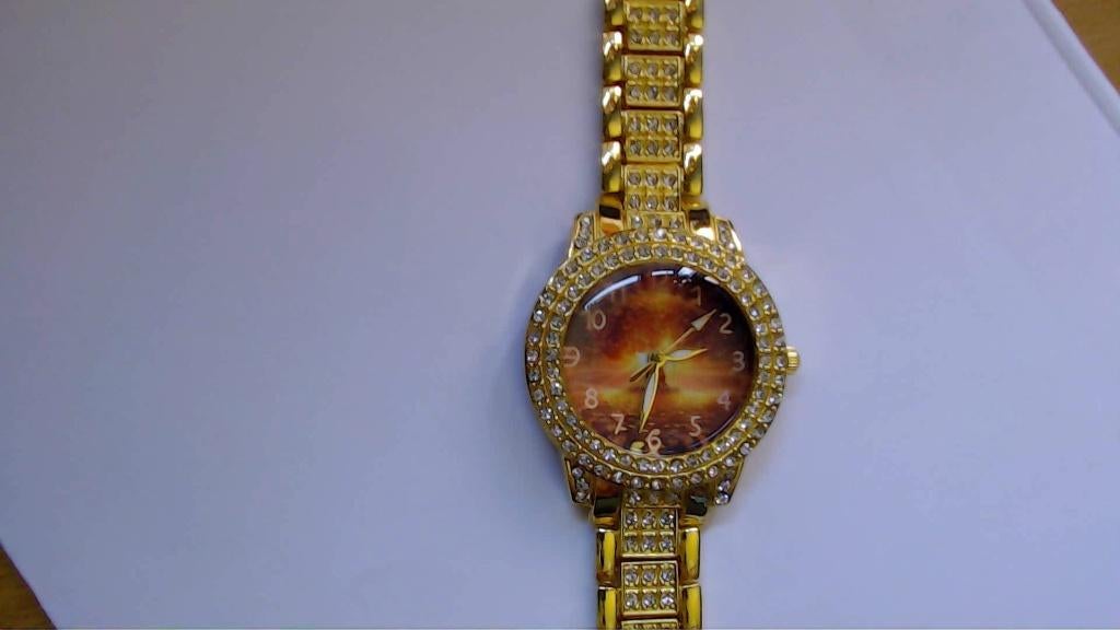 Dames horloge, Sieraden, Tassen en Uiterlijk, Horloges | Dames, Overige merken, Overige materialen, Polshorloge, Overige materialen