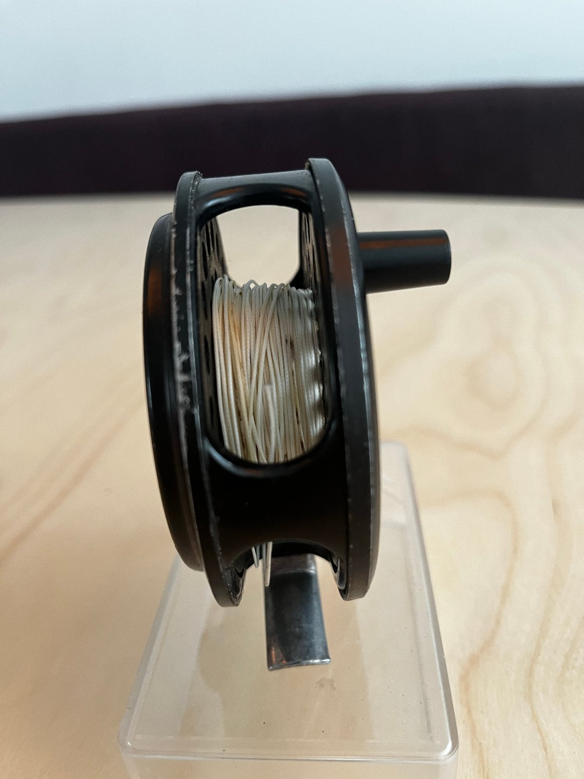 Vintage Leeda British Vliegenreel - Gebruikt, Watersport en Boten, Ophalen of Verzenden, Gebruikt, Molen