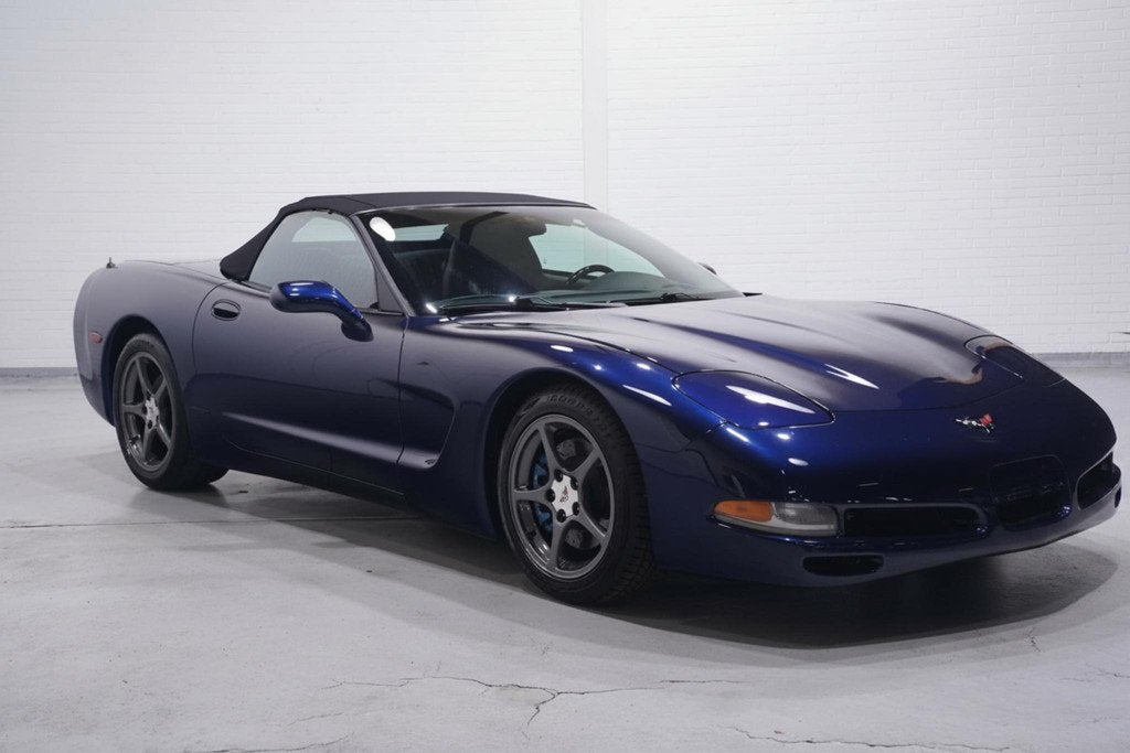 Chevrolet USA Corvette 5.7 Convertible A, Gebruikt, Cabriolet, Blauw, 1337 kg