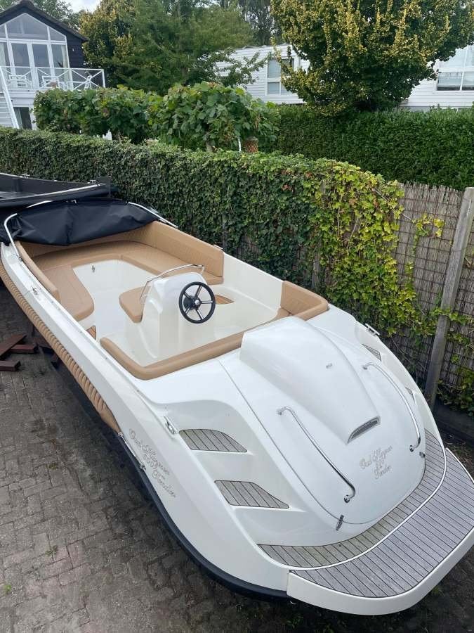 Oud Huijzer 600 Tender vaarklaar 30pk, Watersport en Boten, Sloepen, 50 cm, Tender, Buiskap, Overige brandstoffen