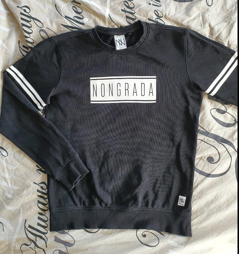 Non Grada mt M 🖤🤍, Kleding | Heren, Maat 48/50 (M), Zwart, Ophalen of Verzenden, Gedragen