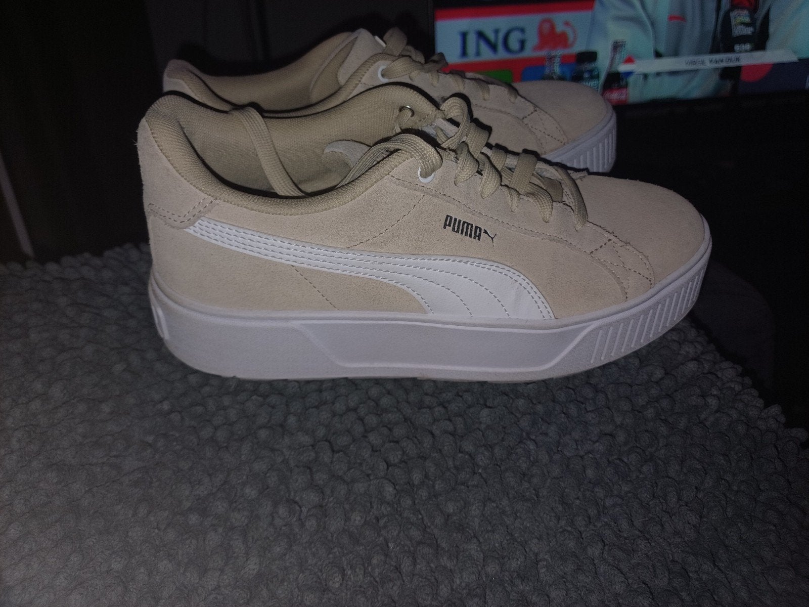 Unisex Puma Skate Schoenen - Maat 39, Ophalen, Puma, Beige, Sneakers of Gympen