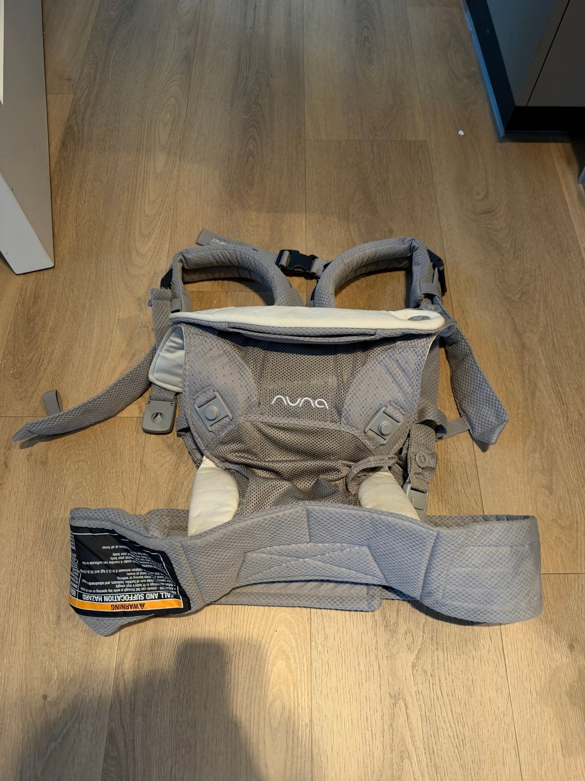 Nuna draagzak - Zo goed als nieuw, Kinderen en Baby's, Overige merken, Buik of Rug, Ophalen of Verzenden, Zo goed als nieuw