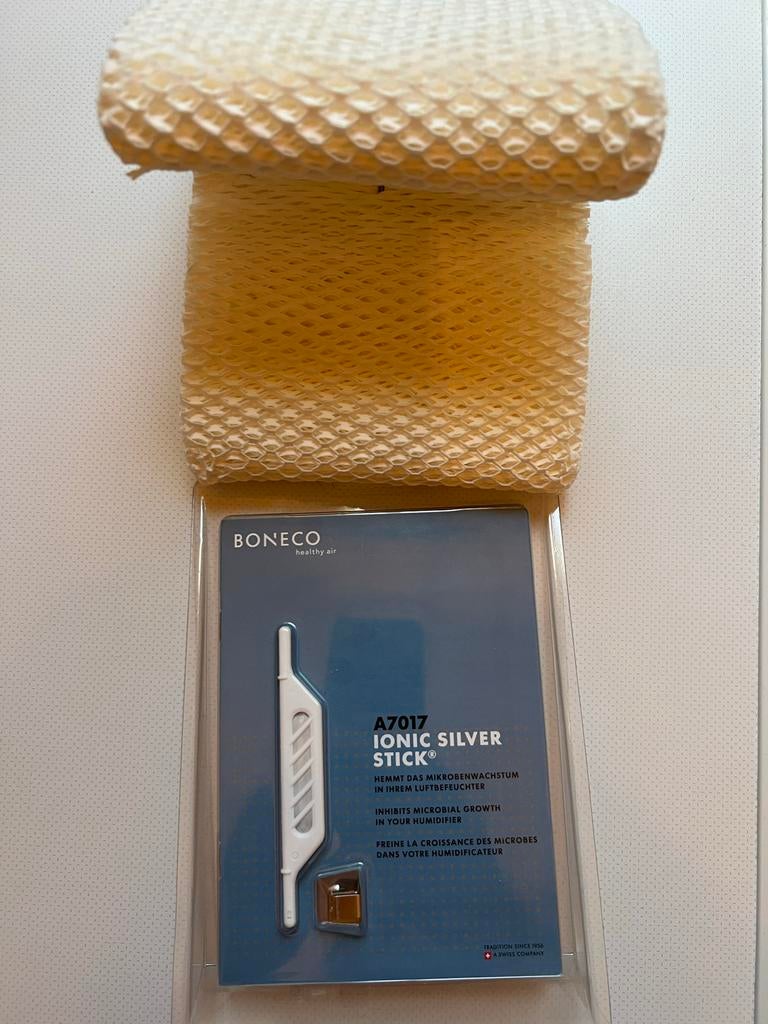 Boneco A7017 Ionic Silver Stick & Luchtbevochtiger Filter, Witgoed en Apparatuur, Luchtbehandelingsapparatuur, Nieuw, Luchtbehandeling-accessoire