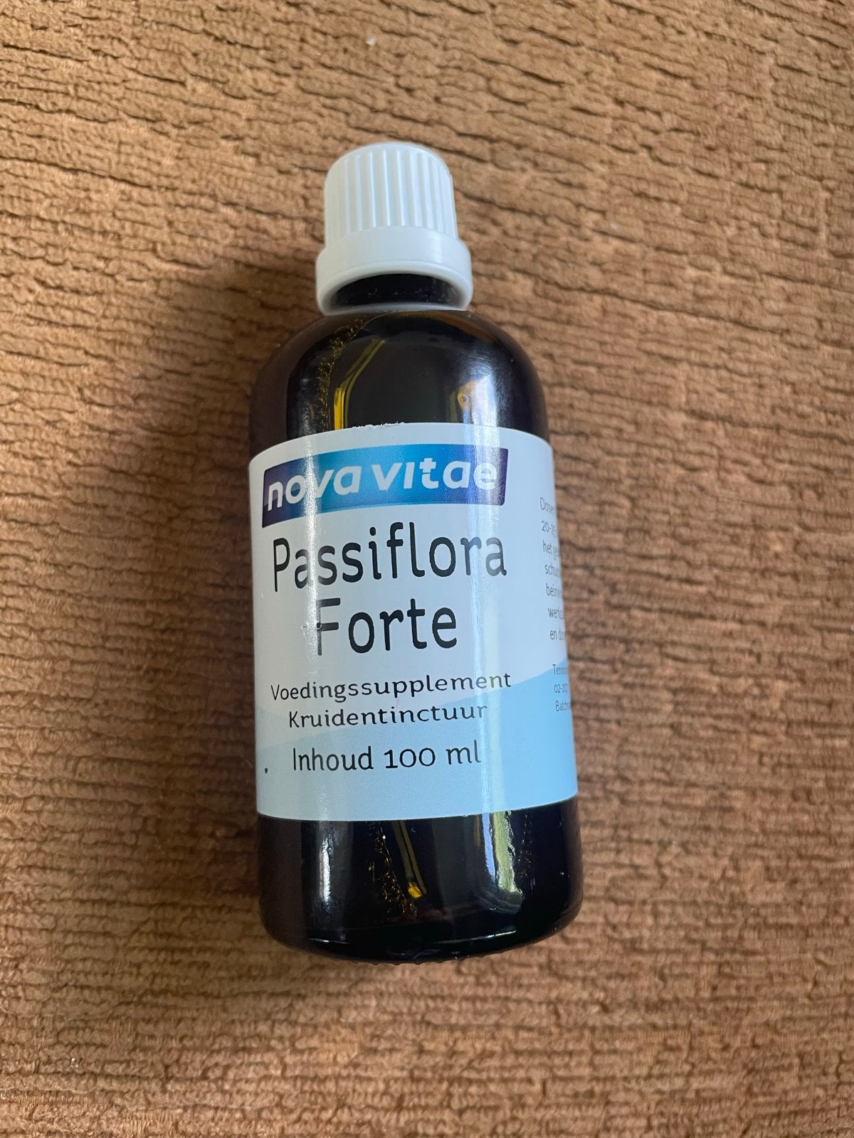 Nova Vitae Passiflora Forte Voedingssupplement 100ml, Ophalen of Verzenden, Nieuw, Poeder of Drank