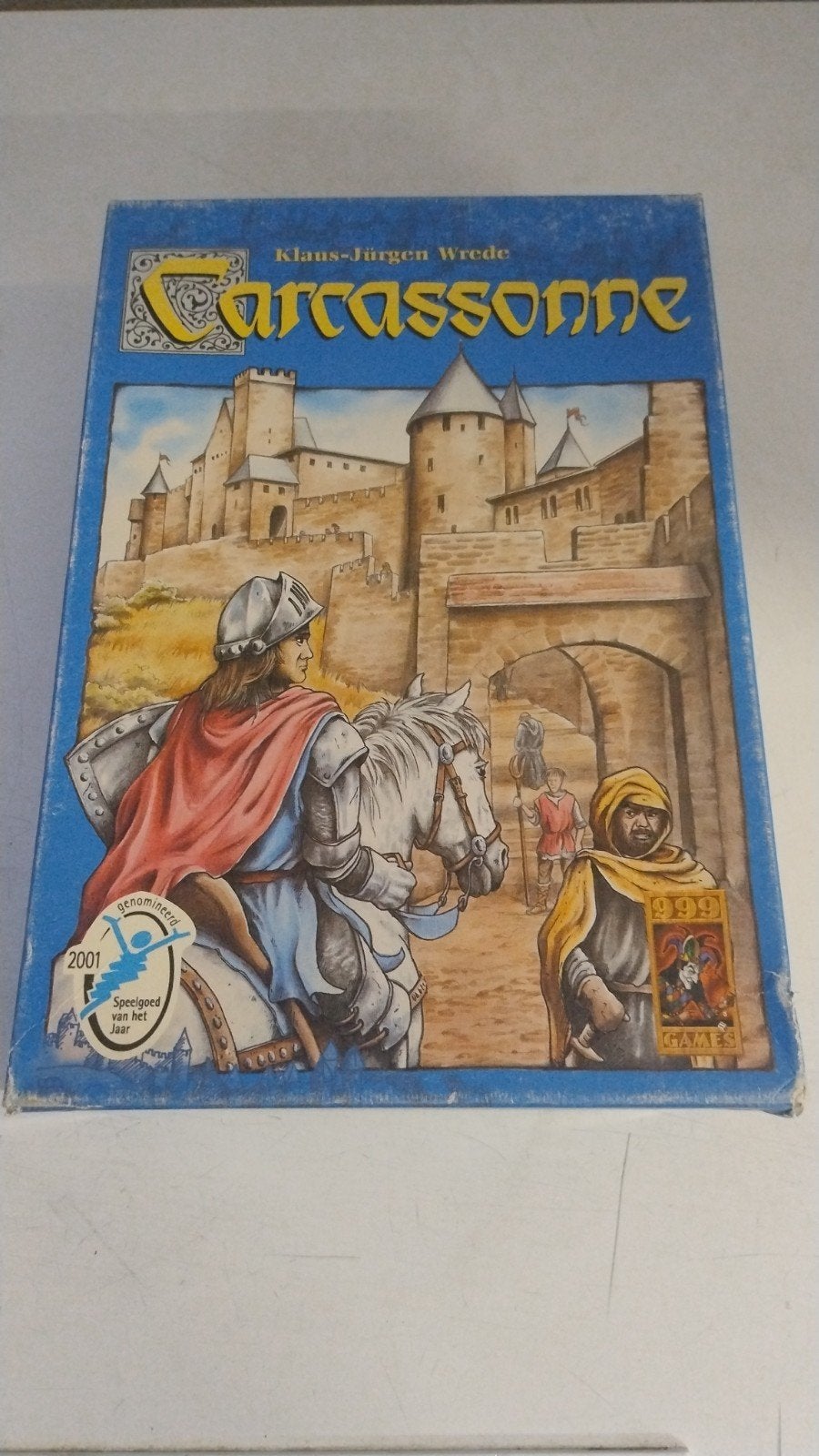 Carcassonne bordspel - Klassiek strategisch spel INCOMPLEET, Vijf spelers of meer, Verzenden, Gebruikt, Hans im Glück